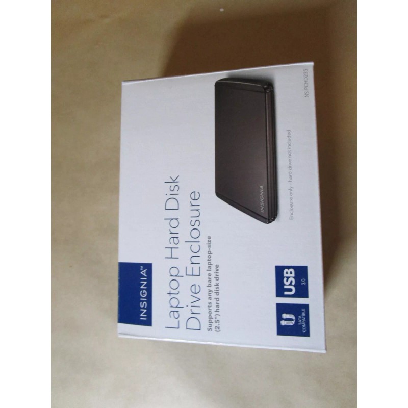 Insignia 2.5" SATA To USB 3.0 Hard Drive Enclosure NS-PCHD235