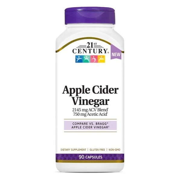 21st Century APPLE CIDER VINEGAR CAPSL 90CT 21ST CENT