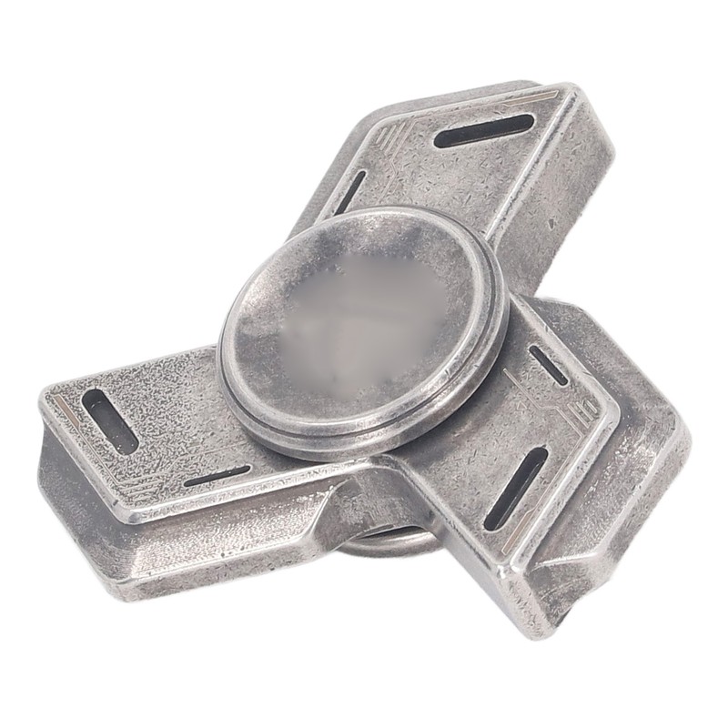 Metal ADHD Fingertip Rotating Toy Anxiety Stress Relief Stainless Steel
