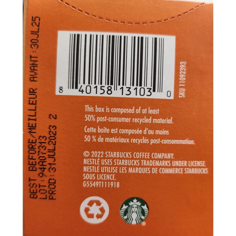 Teavana Starbucks Teavana Tea Sachets Classic Chai, Pack Of 144