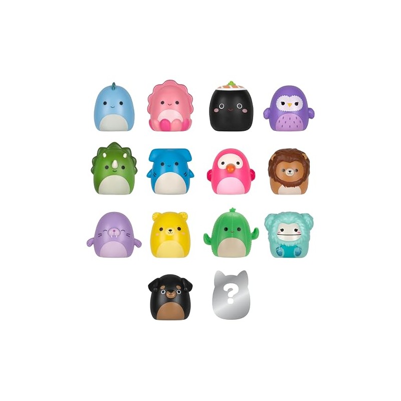 Squish-a-Longs 14 Pack 14 Figuras, 5 Accesorios