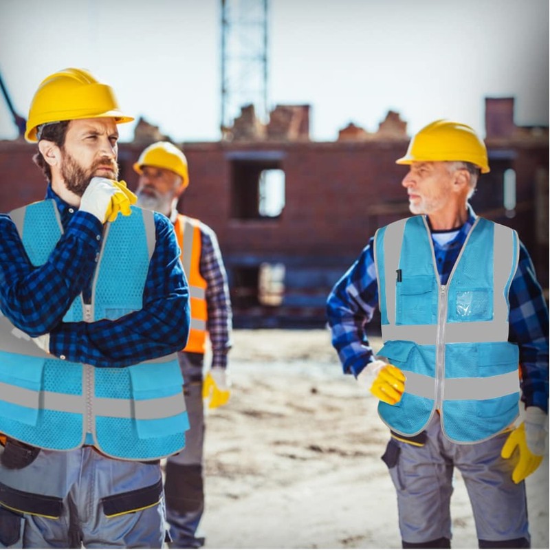 FEimaX FEimaX High Visibility Safety Vest Mesh Reflective Work Vests