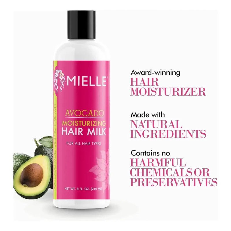 Aguacate Hidratante De Pelo, Mielle Organics