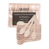 Cuchara Desechable de Madera Guppi 100 pza Biodegradable