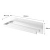 Yamazaki 5142 Magnetic Towel Hanger, Slim, White, Approx. W 7.9