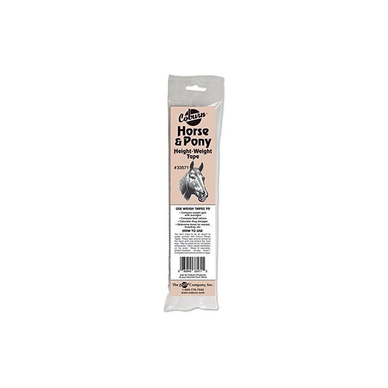 Coburn Horse & Pony Weigh Tape 80 Inch