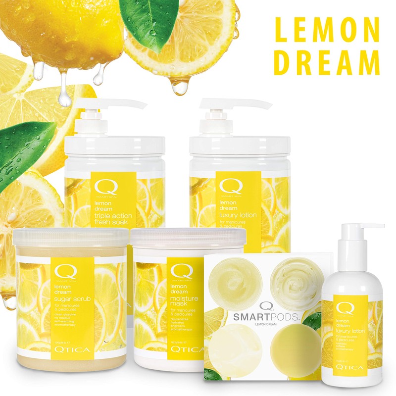 Qtica Smart Spa Sugar Scrub (Lemon Dream, 7oz)