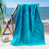 Beach Towel, 90 x 180 cm, Cotton, Terry Cloth, Velour,