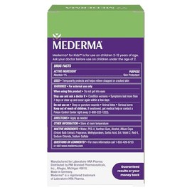 Mederma Gel para cicatrices para niños, reduce la apariencia de cicatrices, 1 pediatra recomendado, va en morado, frota en transparente, apto para niñ