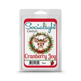 Socialight Candles - Cranberry Joy Scented Wax Melts