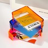 Queen-b Acrylic Clear Stylish Photo Frame Desktop Photo Photo Stand