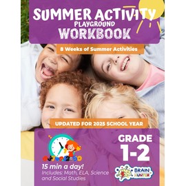 Summer Activity Playground Grade 1-2: 8 Weeks of Summer Activities - Math, ELA, Science, Reading and Social Studies
