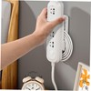 Mikinona Strip Holder Wall Mount Cable Organizer for Power Strips