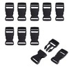 DBOO 10 Pack 25mm Plastic Buckles - Side Quick Release