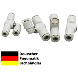 Pneumatic Quick Bleed Valve IQS 4 mm 6 mm Exhaust Air via Pneumatic Hose or Silencer Quick Bleeder (6 mm - Exhaust Air via Hose Connection)