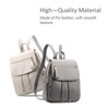 NICOLE&DORIS Fashion Women Backpack Mini Backpack Faux Leather Ladies Rucksack
