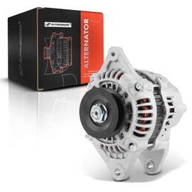 A-Premium Alternator Compatible with Caterpillar 236D, 242D, 246D, 257D, 259D, 262D, 277D, 279D, 287D, 289D, 12V 80Amp CW 1-Groove Pulley, Replace# 397-9953, 400-48201, A5TA8277