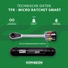 CONTEC Bicycle Multitool Micro Ratchet Smart, 6 in 1, Multifunction