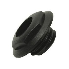 NUT, External Thread, Black, 10 Pack | Accessories Other Connector CONNECTORS, 10 X Qty - CL14218