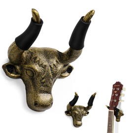 Adowes Guitar Wall Mount 2 Pack, Guitar Hanger Wall Mount Cast Iron, Guitar Holder for Wall, Guitar Accessories for Acoustic, Electric Guitar, Bass, Ukulele, Guitar Stand Wall, Men's Guitar Gifts