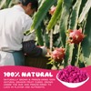 6oz Freeze Dried Dragon Fruit Pieces,170g Dragon Fruit Chunks for