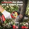 Electric Mini Chainsaw Battery Powered - 6 Inch Cordless Handheld