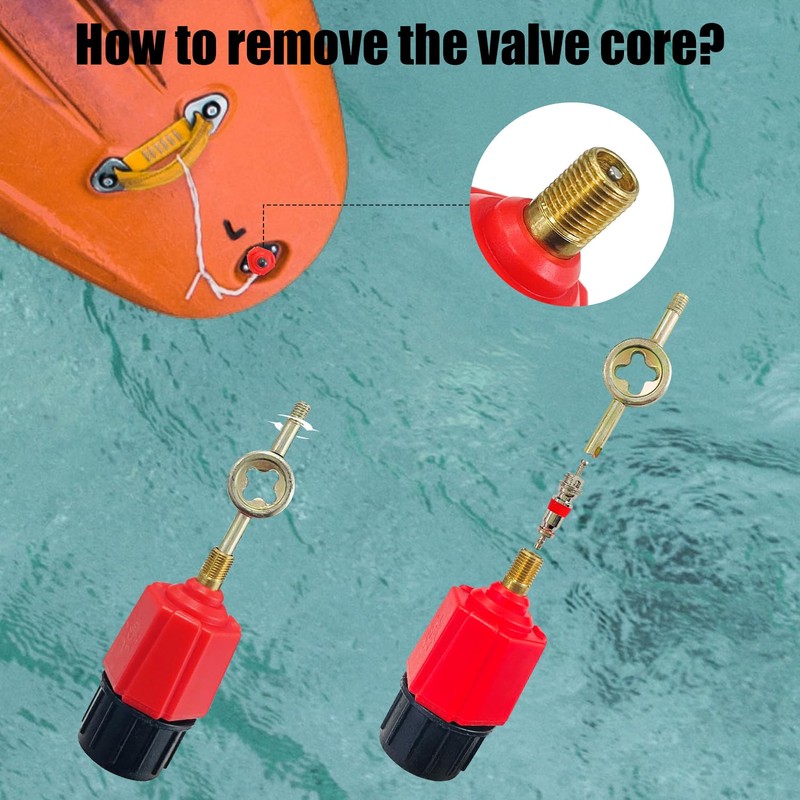 Inflatable Sup Pump Adaptor Set, Compressor Air Valve Adapter Air
