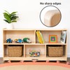 SPARK & WOW 5-Compartment Solid Wood Storage Cabinet - Toy