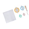 Rug Hooking Mesh Kit Durable Carpet Making Punch Needle Gridding