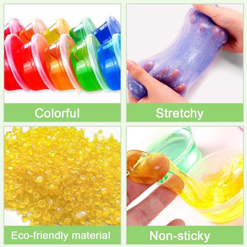 HSFTILV Slime kit Free Slime Toys Handmade Tools Stress Relief