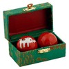 QiGong Singing Ball 1 Pair with Sound Mechanism, Meditation Ball,