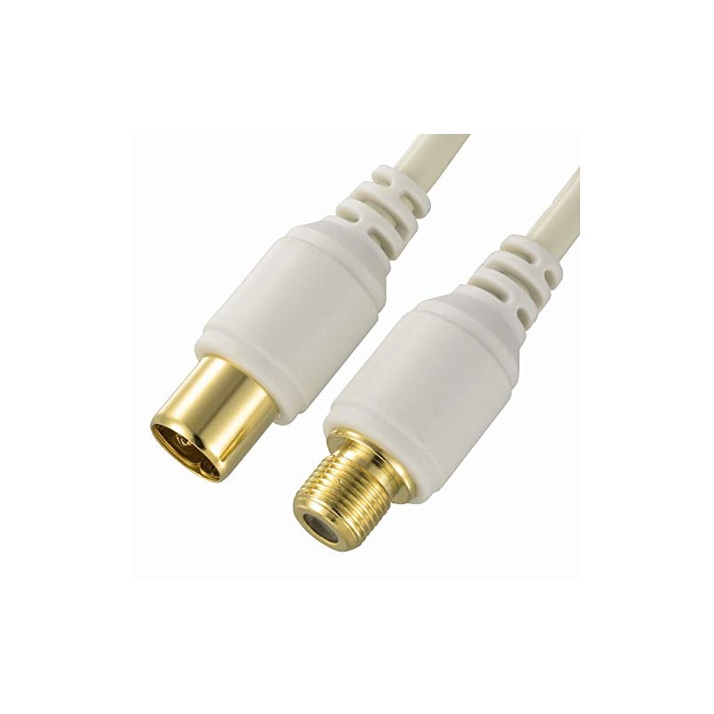 Ohm Electric Antenna Cable 4K8K S2FJS2M ANT-C2S2FJS-W