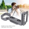 Aluminum Alloy Quick Release L Plate Bracket Holder Hand Grip