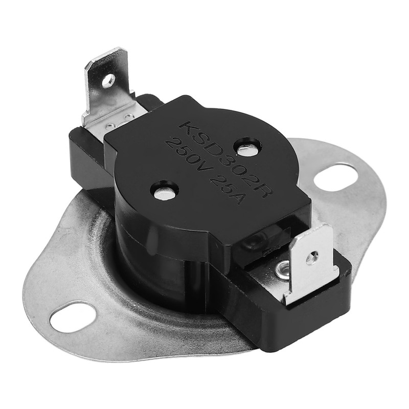 2PCS Snap Disc Temperature Switch Bimetal Engineering Plastic 25A Thermostat