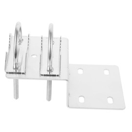 Outanaya Outdoor Antenna Mounting Bracket Durable U Bolt Clamp for Pole Installation Weather Resistant Antenna Support for Various Outdoor Applications