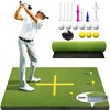Golf Hitting Mat 5x4ft, Golf Mats Practice Outdoor 21mm Artificial