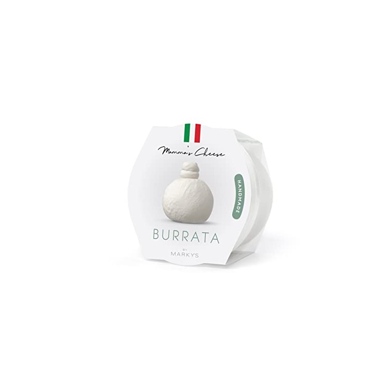 Mamma's Burrata Mozzarella Italian Cheese - 8 oz / 227