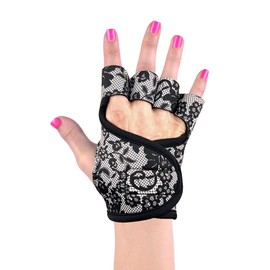 G-Loves Women's G3 Workout Gloves (Material Girl, Medium)