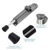 sourcing map 2 Pack Kickdown Door Stop, Spring Loaded Telescopic