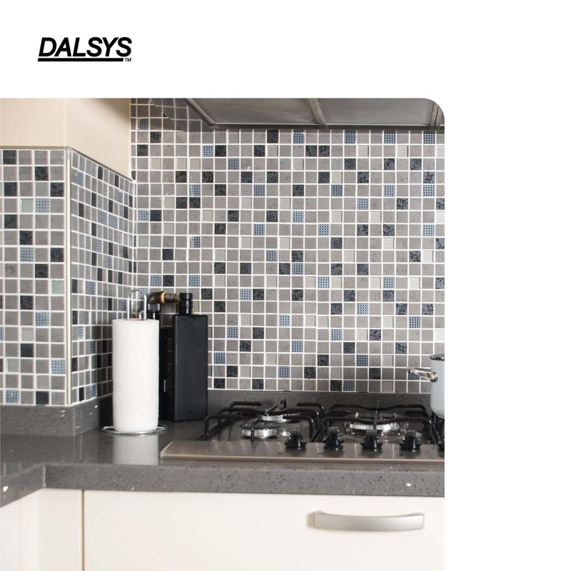 Dalsys Inner Corner for Tile Rail Quarter Circle Profile Brushed