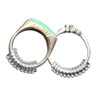 CENPEK Pack of 10 Ring Size Adjuster Ring Guard Clip