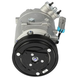 ASAPE 11318C NEW AC Compressor for Pontiac Solstice 2.0L 2007-2009,for Pontiac Solstice 2.4L 2006-2009,for Saturn Sky 2.0L 2007-2010,Air Conditioning Compressor with Clutch