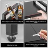 ZrgGea Microwave Stand, Microwave Oven Rack, Expandable Microwave Stand Countertop