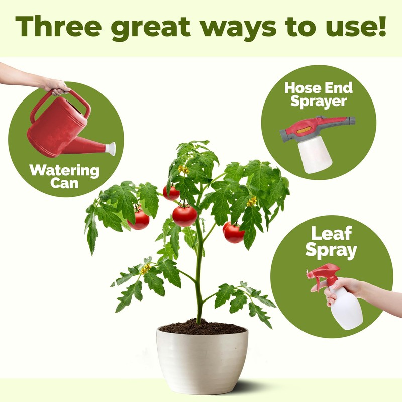 Vegetable Fertilizer, Complete Liquid Vegetable Plant Food, 1 Gallon (128