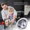 VARNAHOME Standard 3-1/2 Kitchen Sink Stainless Steel Drain Assembly With