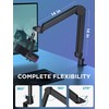 InnoGear Mic Boom Arm, Microphone Stand with Cable Management Channels