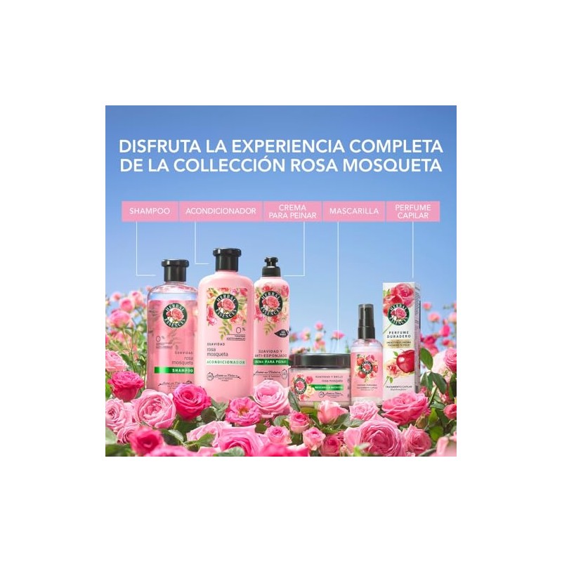 Herbal Essences Acondicionador Suavidad Rosa Mosqueta 400 ml