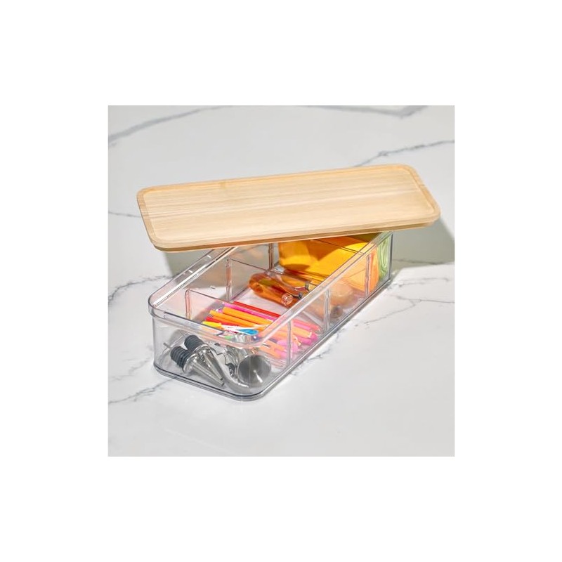 iDesign Recycled Plastic Dividers, 3 Pack, The Rosanna Pansino Collection