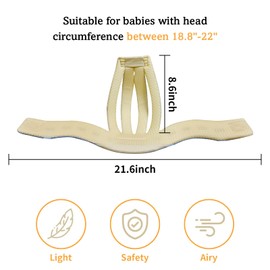 IULONEE Baby Head Protector Baby Protection Helmets Infant Walking Protective Cap Adjustable Baby Crawling Helmet Baby Safety Helmet Protective Baby Helmet for Kid Learning to Walk (Blue)