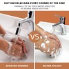 Hibbent Sink Aerator for Kitchen/Bathroom, 2 Modes Faucet Aerator Adjustable